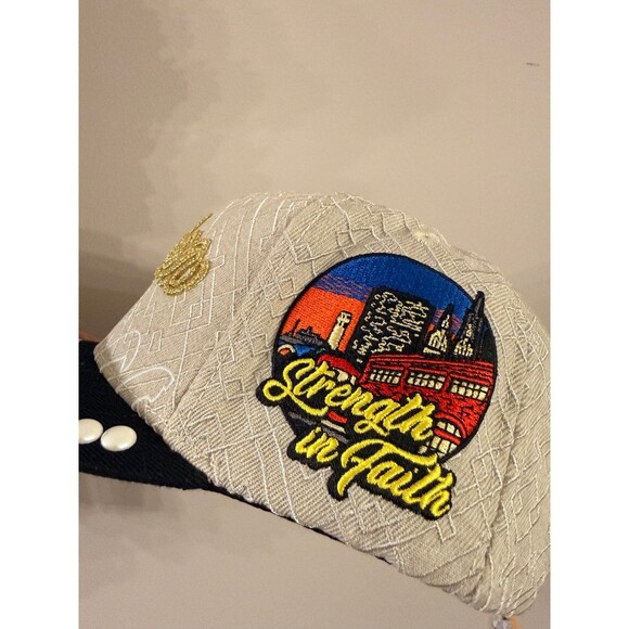 UNRELEASED Dvniel Luu Collector Edition SnapBack Hat - Bay Area BA Pearl Brim main image 6